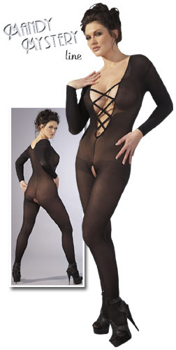 Bandeaux-Decollete Catsuit Ouvert