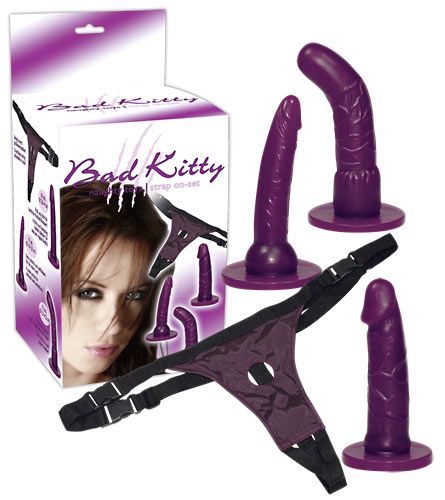 05284980000_big.jpg Bad Kitty Strap-On purple Set