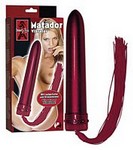 Matador Vibrator mit Peitsche