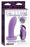 Vibrating 4,5 Dildo Purple