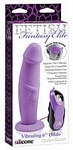 Vibrating 6 Dildo Purple Strap-on-kompatibel