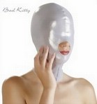 Kopfmaske Silber