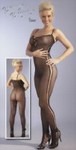 Netzcatsuit ouvert mit Muster