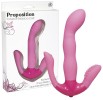 G-Punkt-Vibrator mit Reizarmen fr Klitoris und anus